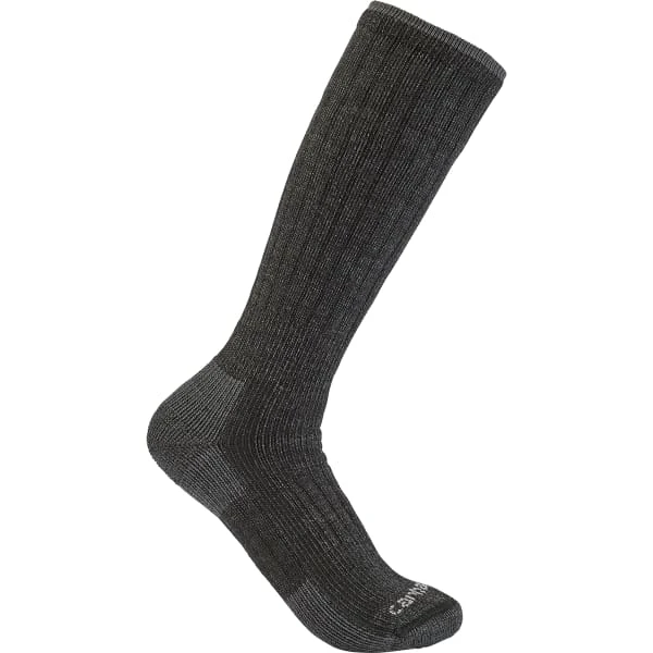 CARHARTT Men's Midweight Synthetic-Wool Blend Boot Socks 3 CARHARTT Men's Midweight Synthetic-Wool Blend Boot Socks