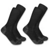 CARHARTT Men's Midweight Synthetic-Wool Blend Crew Sock, 2 Pack -Fashion Clothing Store 2083719 001 main