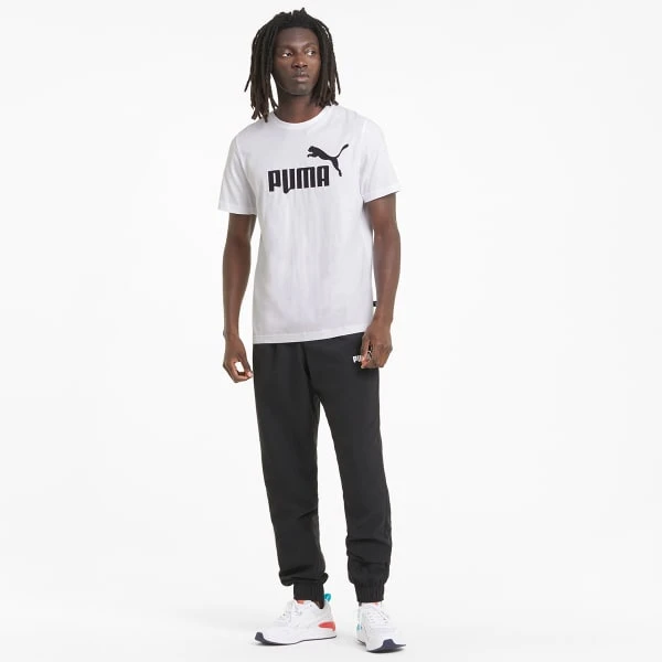PUMA Men's Essentials Short-Sleeve Logo Tee 7 PUMA Men's Essentials Short-Sleeve Logo Tee - Image 5