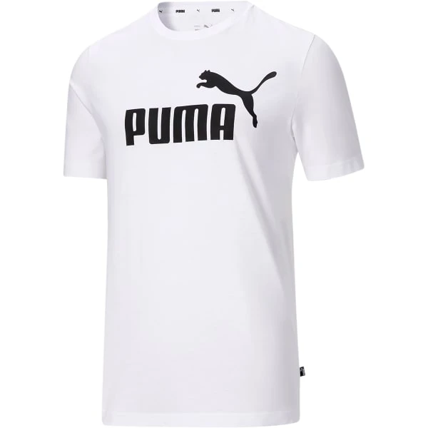 PUMA Men's Essentials Short-Sleeve Logo Tee 3 PUMA Men's Essentials Short-Sleeve Logo Tee