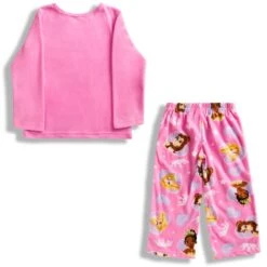 DISNEY Girls' Princesses Long-Sleeve Pajamas, 2-Piece Set -Fashion Clothing Store 2084058 607 alt1