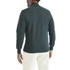 DOCKERS Men's 1/4-Zip Sweater -Fashion Clothing Store 2084070 307 alt1