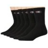 CHAMPION Men's Crew Socks Extended Sizes, 6 Pack 1 CHAMPION Men's Crew Socks Extended Sizes, 6 Pack -Fashion Clothing Store 2084144 001 main