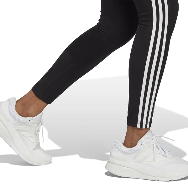 ADIDAS Women's Essentials 3-Stripes High-Waist Leggings 7 ADIDAS Women's Essentials 3-Stripes High-Waist Leggings - Image 6