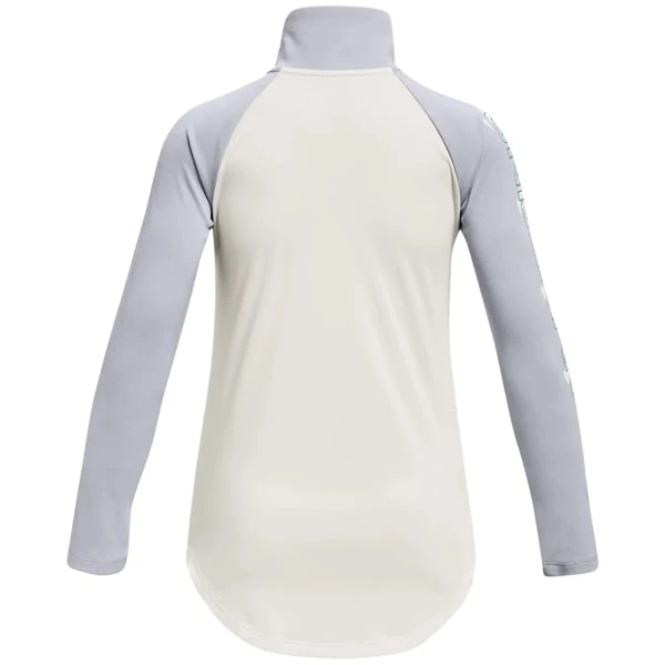UNDER ARMOUR Girls' UA Tech Graphic 1/2-Zip 4 UNDER ARMOUR Girls' UA Tech Graphic 1/2-Zip - Image 2