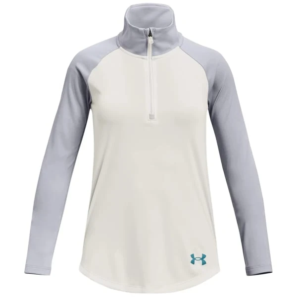 UNDER ARMOUR Girls' UA Tech Graphic 1/2-Zip 3 UNDER ARMOUR Girls' UA Tech Graphic 1/2-Zip