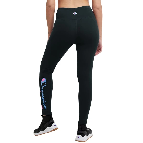 CHAMPION Women's Authentic 7/8-Length Tights 4 CHAMPION Women's Authentic 7/8-Length Tights - Image 2