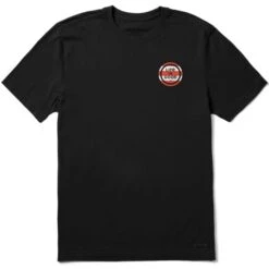 LIFE IS GOOD Men's Patriotic Eagle Crusher Short-Sleeve Tee