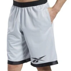 REEBOK Men's Basketball Mesh Shorts -Fashion Clothing Store 2085576 004 alt3