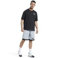 REEBOK Men's Basketball Mesh Shorts -Fashion Clothing Store 2085576 004 alt5