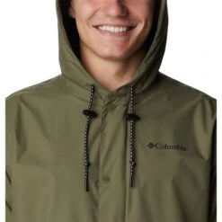 COLUMBIA Men's Cedar Cliff Rain Jacket 14 COLUMBIA Men's Cedar Cliff Rain Jacket -Fashion Clothing Store 2085685 315 alt5