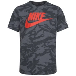 NIKE Little Boys' 4-7 Futura Camo Short-Sleeve Graphic Tee