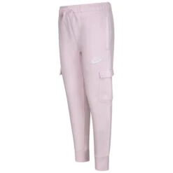 NIKE Girls' Club Fleece Cargo Pants -Fashion Clothing Store 2085788 607 alt4