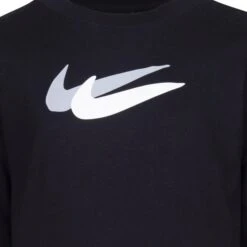 NIKE Girls' Swoosh Long-Sleeve Tee 7 NIKE Girls' Swoosh Long-Sleeve Tee -Fashion Clothing Store 2085789 001 alt2