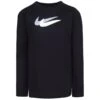 NIKE Girls' Swoosh Long-Sleeve Tee 1 NIKE Girls' Swoosh Long-Sleeve Tee -Fashion Clothing Store 2085789 001 main