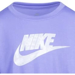 NIKE Girls' Cloud Wash Long-Sleeve Tee -Fashion Clothing Store 2085790 406 alt2