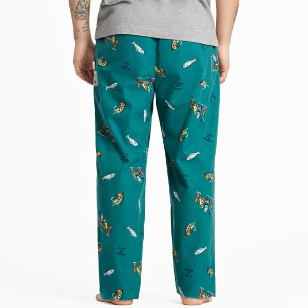 LIFE IS GOOD Men's Jake And Rocket Classic Sleep Pants 4 LIFE IS GOOD Men's Jake And Rocket Classic Sleep Pants - Image 2