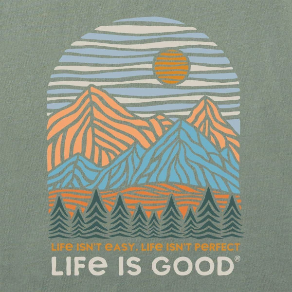 LIFE IS GOOD Men's Life Isn't Easy Short-Sleeve Tee 4 LIFE IS GOOD Men's Life Isn't Easy Short-Sleeve Tee - Image 2