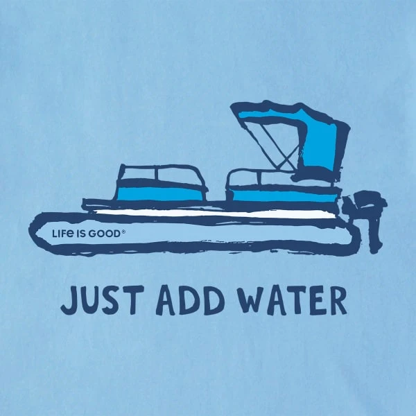 LIFE IS GOOD Men's Add Water Short-Sleeve Crusher Tee 4 LIFE IS GOOD Men's Add Water Short-Sleeve Crusher Tee - Image 2