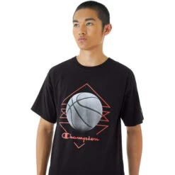 CHAMPION Men's Classic Short-Sleeve Graphic Tee 9 CHAMPION Men's Classic Short-Sleeve Graphic Tee -Fashion Clothing Store 2086981 001 alt3