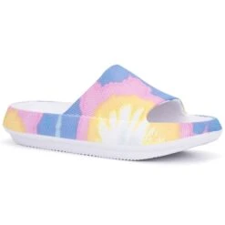 OLIVIA MILLER Women's Tie Dye Slide