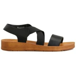 WANTED Women's Amara Stretch Crossband Sandals -Fashion Clothing Store 2087798 001 alt1