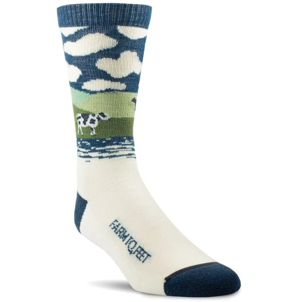 FARM TO FEET Women's Everyday Cheyenne Crew Socks 3 FARM TO FEET Women's Everyday Cheyenne Crew Socks