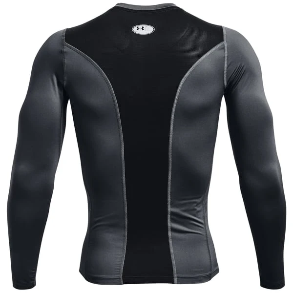 UNDER ARMOUR Men's HeatGear Vent Compression Long-Sleeve Tee 4 UNDER ARMOUR Men's HeatGear Vent Compression Long-Sleeve Tee - Image 2