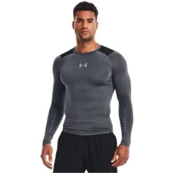 UNDER ARMOUR Men's HeatGear Vent Compression Long-Sleeve Tee 11 UNDER ARMOUR Men's HeatGear Vent Compression Long-Sleeve Tee -Fashion Clothing Store 2089100 004 alt2
