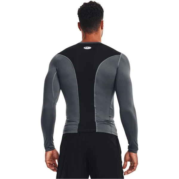 UNDER ARMOUR Men's HeatGear Vent Compression Long-Sleeve Tee 6 UNDER ARMOUR Men's HeatGear Vent Compression Long-Sleeve Tee - Image 4