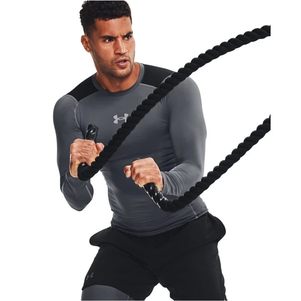 UNDER ARMOUR Men's HeatGear Vent Compression Long-Sleeve Tee 8 UNDER ARMOUR Men's HeatGear Vent Compression Long-Sleeve Tee - Image 6