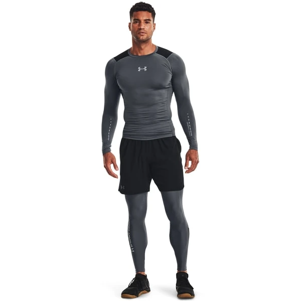 UNDER ARMOUR Men's HeatGear Vent Compression Long-Sleeve Tee 9 UNDER ARMOUR Men's HeatGear Vent Compression Long-Sleeve Tee - Image 7
