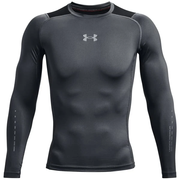 UNDER ARMOUR Men's HeatGear Vent Compression Long-Sleeve Tee 3 UNDER ARMOUR Men's HeatGear Vent Compression Long-Sleeve Tee