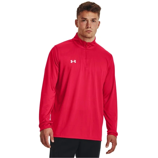 UNDER ARMOUR Men's Team Tech 1/4-Zip Loose Long-Sleeve Tee 5 UNDER ARMOUR Men's Team Tech 1/4-Zip Loose Long-Sleeve Tee - Image 3