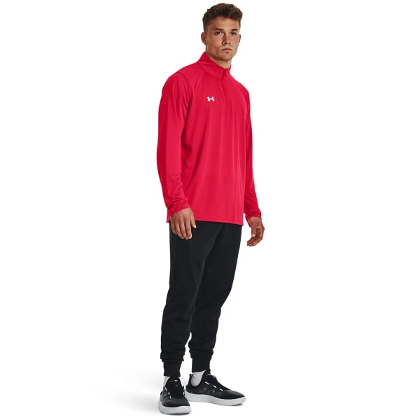 UNDER ARMOUR Men's Team Tech 1/4-Zip Loose Long-Sleeve Tee 8 UNDER ARMOUR Men's Team Tech 1/4-Zip Loose Long-Sleeve Tee - Image 6