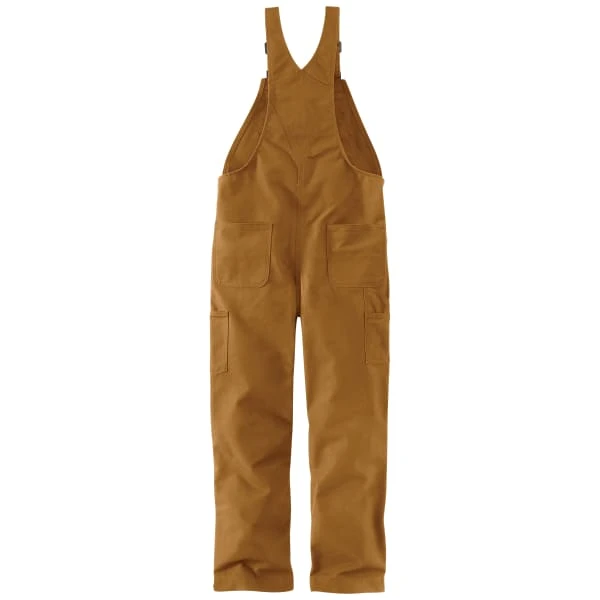 CARHARTT Men's 101626 Flame Resistant Loose Fit Duck Insulated Bib Overall 4 CARHARTT Men's 101626 Flame Resistant Loose Fit Duck Insulated Bib Overall - Image 2