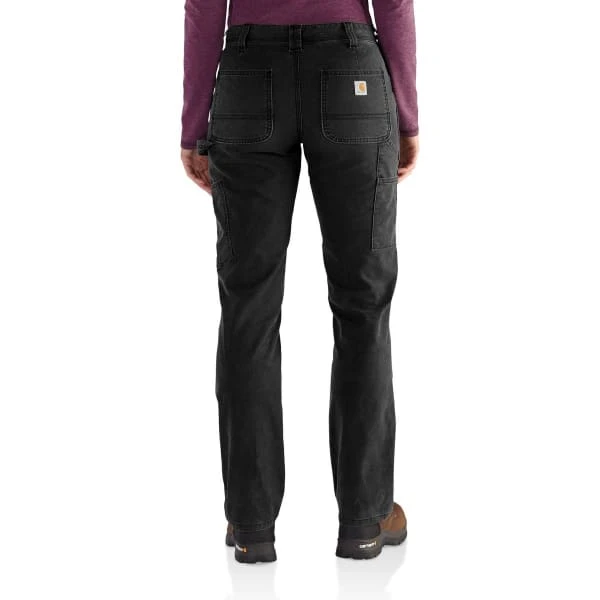 CARHARTT Women's 102323 Rugged Flex Loose Fit Canvas Double-Front Work Pant 6 CARHARTT Women's 102323 Rugged Flex Loose Fit Canvas Double-Front Work Pant - Image 4