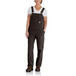 CARHARTT Women's 102438 Rugged Flex Loose Fit Canvas Bib Overall 7 CARHARTT Women's 102438 Rugged Flex Loose Fit Canvas Bib Overall -Fashion Clothing Store 2089812 270 alt2