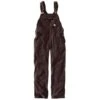 CARHARTT Women's 102438 Rugged Flex Loose Fit Canvas Bib Overall