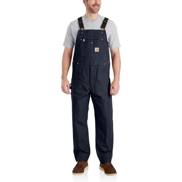 CARHARTT Men's 102776 Relaxed Fit Duck Bib Overalls, Extended Sizes 5 CARHARTT Men's 102776 Relaxed Fit Duck Bib Overalls, Extended Sizes - Image 3