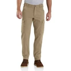 CARHARTT Men's 103574 Rugged Flex Relaxed Fit Canvas Cargo Work Pants 10 CARHARTT Men's 103574 Rugged Flex Relaxed Fit Canvas Cargo Work Pants -Fashion Clothing Store 2089837 205 alt2