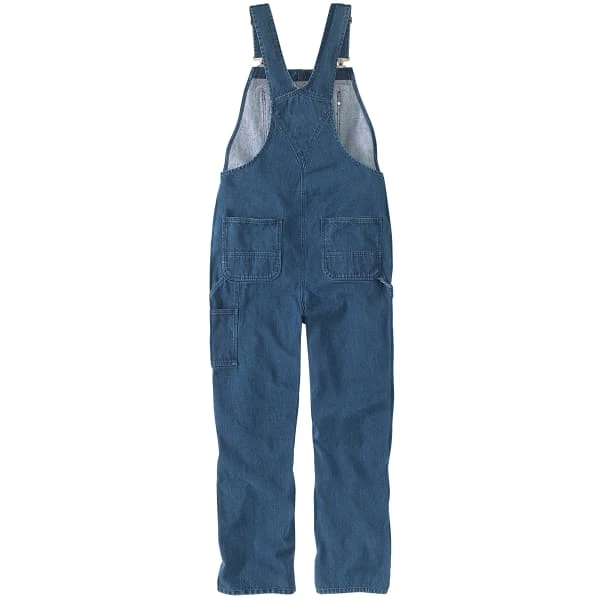 CARHARTT Men's 104672 Loose Fit Denim Bib Overalls 4 CARHARTT Men's 104672 Loose Fit Denim Bib Overalls - Image 2