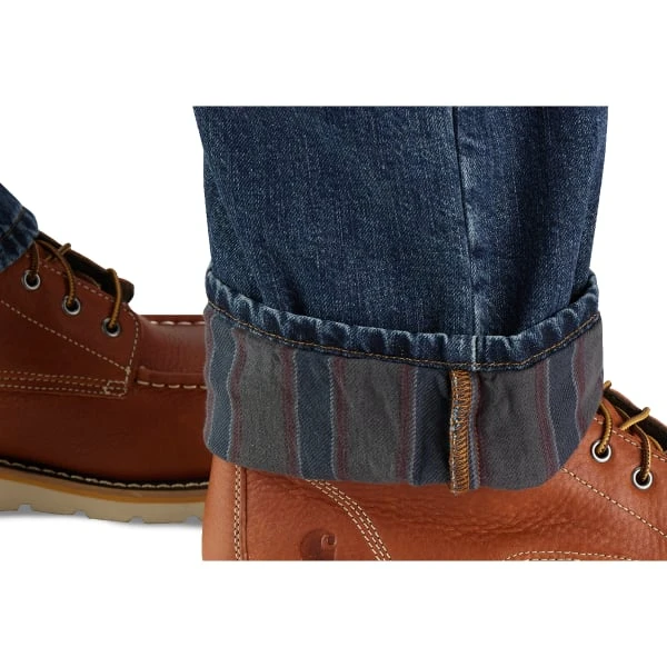 CARHARTT Men's 104942 Relaxed Fit Flannel-Lined 5-Pocket Jeans 7 CARHARTT Men's 104942 Relaxed Fit Flannel-Lined 5-Pocket Jeans - Image 5