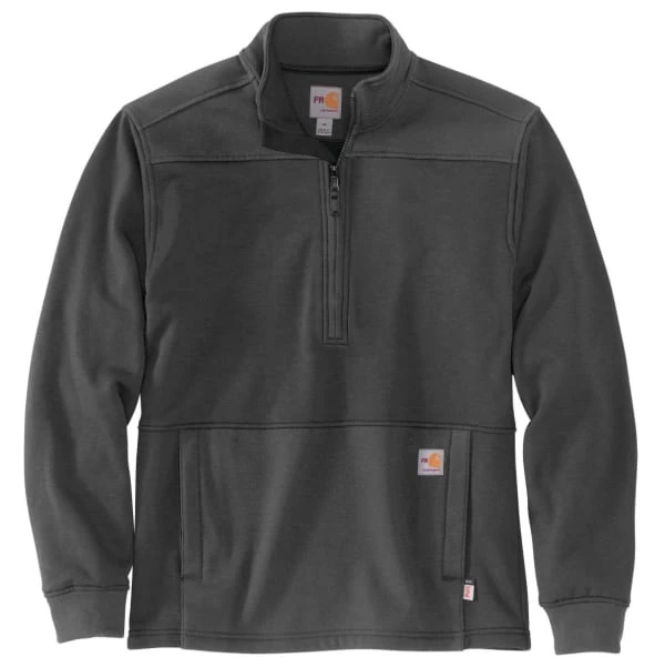 CARHARTT Men's 105012 Flame Resistant Rain Defender Relaxed Fit Mock Neck Fleece Pullover 3 CARHARTT Men's 105012 Flame Resistant Rain Defender Relaxed Fit Mock Neck Fleece Pullover