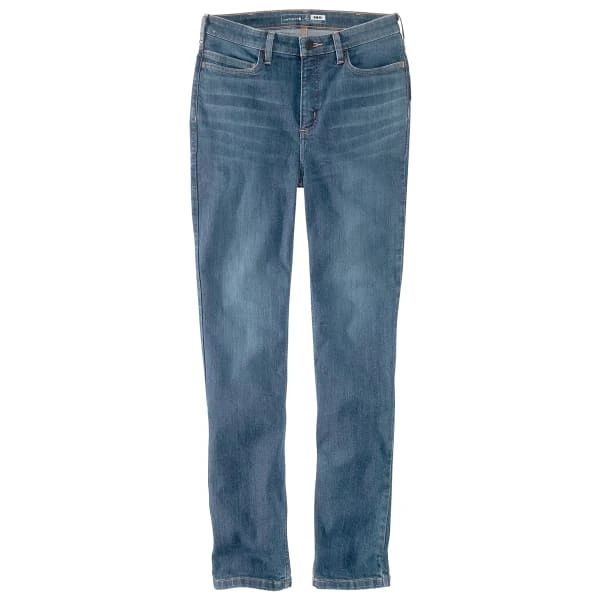 CARHARTT Women's 105105 Rugged Flex Slim Fit Tapered High Rise Jean 3 CARHARTT Women's 105105 Rugged Flex Slim Fit Tapered High Rise Jean