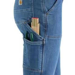 CARHARTT Women's 105110 Rugged Flex Relaxed Fit Double-Front Jean 16 CARHARTT Women's 105110 Rugged Flex Relaxed Fit Double-Front Jean -Fashion Clothing Store 2089921 401 alt6
