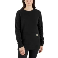 CARHARTT Women's 105468 Force Relaxed Fit Lightweight Sweatshirt -Fashion Clothing Store 2089939 074 alt1