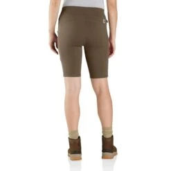 CARHARTT Women's 105878 Force Fitted Lightweight Utility Short -Fashion Clothing Store 2089987 210 alt3